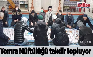 Yomra Müftülüğü takdir topluyor