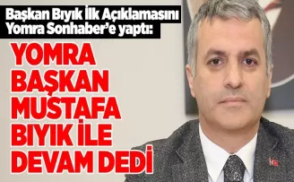 YOMRA MUSTAFA BIYIK  İLE DEVAM DEDİ
