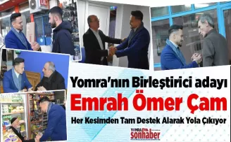 Yomra’nın Birleştirici adayı: Emrah Ömer Çam