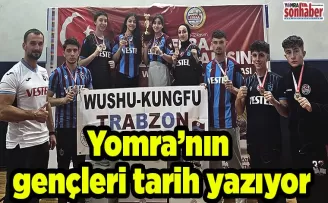 Yomra’nın gençleri tarih yazıyor