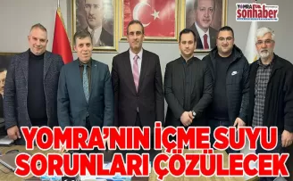 YOMRA’NIN İÇME SUYU  SORUNLARI ÇÖZÜLECEK