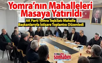 Yomra’nın Mahalleleri  Masaya Yatırıldı