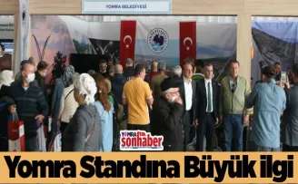 Yomra standına büyük ilgi