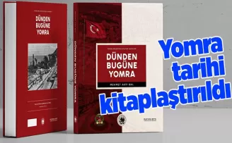 Yomra tarihi kitaplaştırıldı