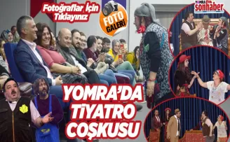 Yomra tiyatroyu sevdi