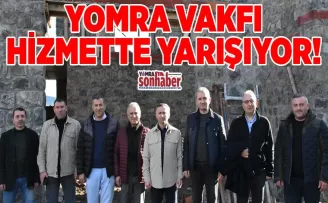 YOMRA VAKFI HİZMETTE YARIŞIYOR!