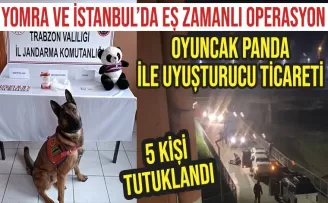Yomra ve İstanbul’da eş zamanlı uyuşturucu operasyonu: 5 kişi tutuklandı