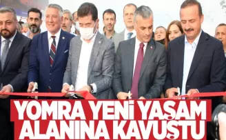 Yomra yeni yaşam alanlarına kavuştu!