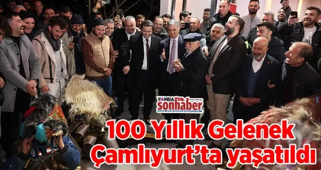100 Yıllık Gelenek Çamlıyurt’ta yaşatıldı