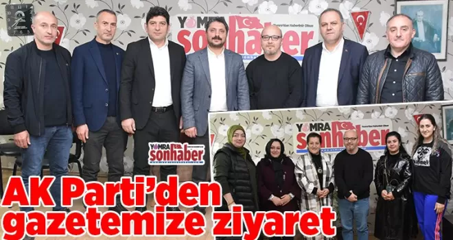 AK Parti’den  gazetemize ziyaret