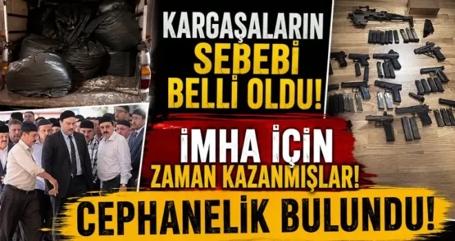 Alihan Kuriş operasyonunda imha edilmek üzere olan belgelere el konuldu