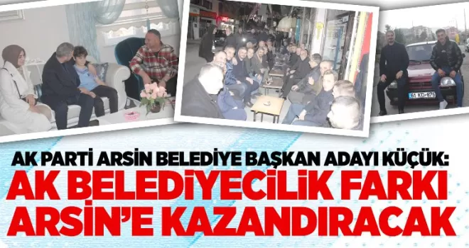 ARSİN’DE 36 MAHALLEDEYİZ