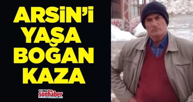 Arsin’de Feci Kaza:  Uçuruma Yuvarlanan Araçta 1 Kişi Hayatını Kaybetti