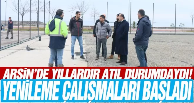 Arsin’de Spor Kompleksi yenileniyor...
