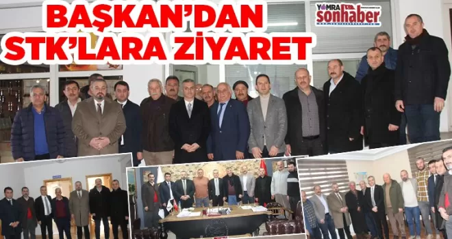 Başkan Bıyık STK’ları ziyaret etti