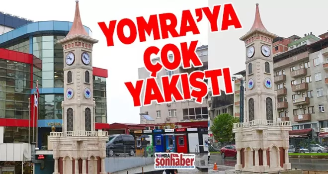 BAŞKAN BIYIK YOMRA’YA SAAT KULESİ KAZANDIRDI