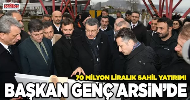 BAŞKAN GENÇ’TEN ARSİN’E HİZMET VE GÖNÜL ZİYARETİ