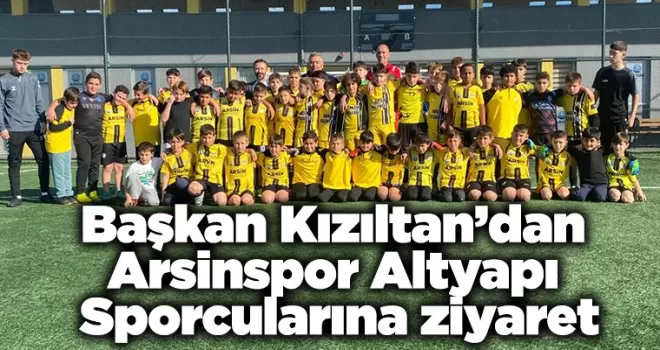 Başkan Kızıltan’dan Altyapı Sporcularına ziyaret