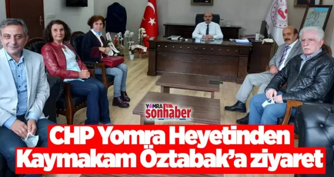 Başkan Pekşen’den Kaymakam Öztabak’a ziyaret