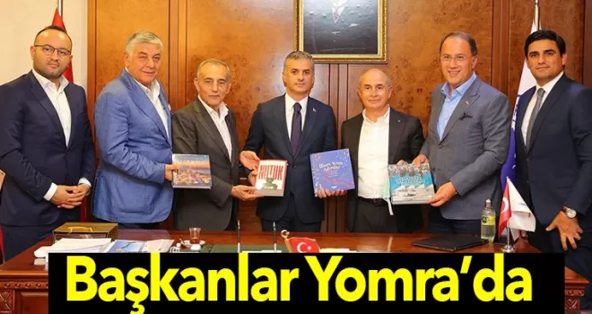 Başkanlar Yomra'da...