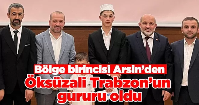 Bölge birincisi Arsin’den