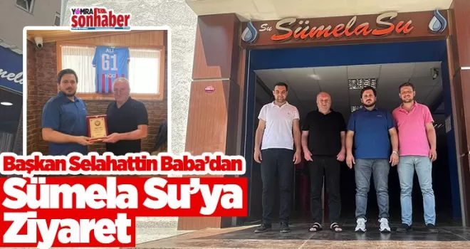 Bordo Mavi Gençlik Spor Kulübü’nden  Sümela Su’ya Ziyaret