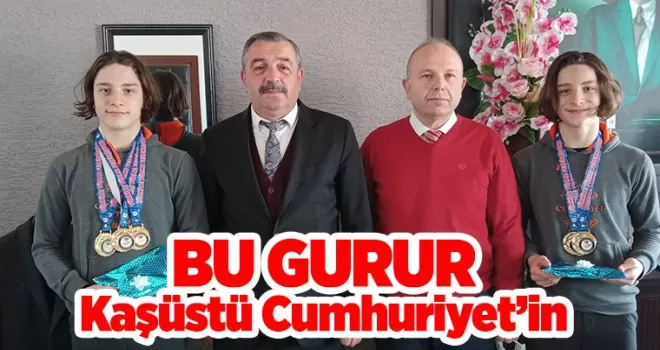 Bu gurur Kaşüstü Cumhuriyet’in..