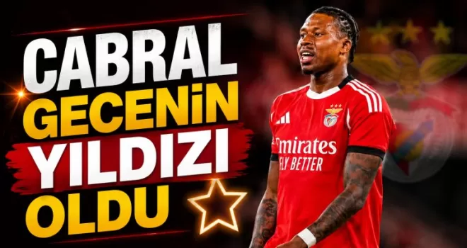  Cabral Gecenin Yıldızı Oldu