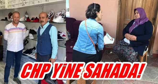 CHP yine sahada!