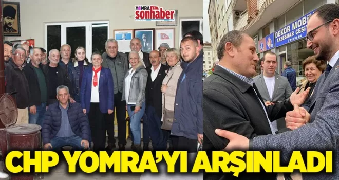 CHP Yomra’yı arşınladı