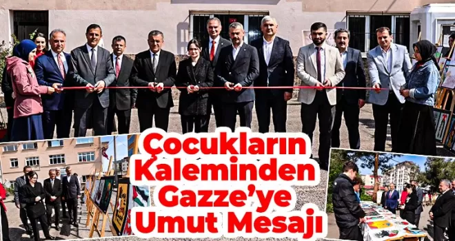 Çocukların Kaleminden Gazze’ye Umut Mesajı