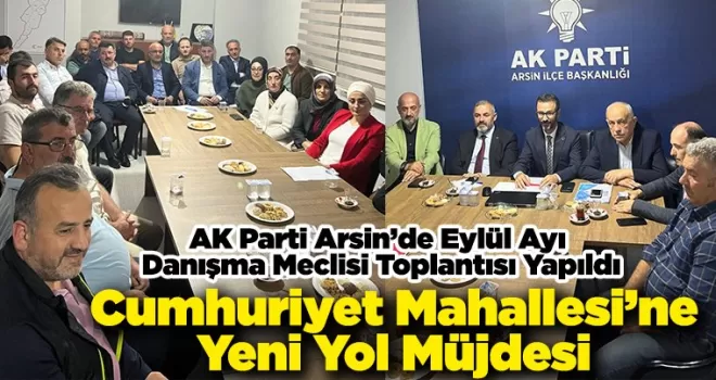 Cumhuriyet Mahallesi’ne Yeni Yol Müjdesi