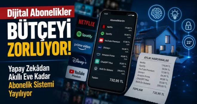 Dijital Abonelikler Bütçeyi Zorluyor