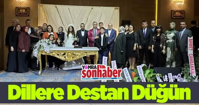 Dillere destan düğün
