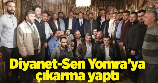 Diyanet-Sen Yomra'ya çıkarma yaptı!