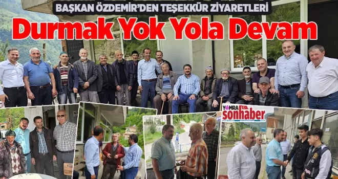 Durmak yok yola devam 