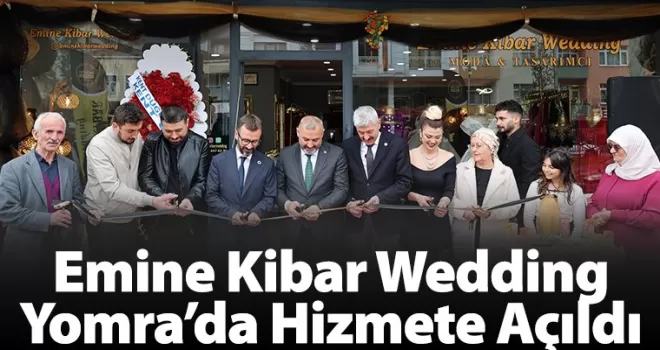 “Emine Kibar Wedding“ Yomra’da Hizmete Açıldı