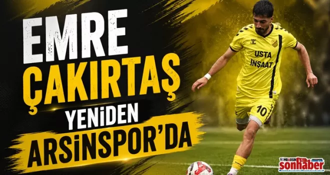 Emre Çakırtaş Yeniden Arsinspor’da