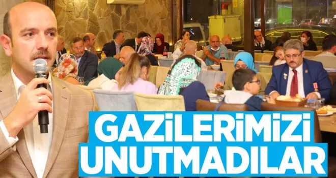 Gazilerimizi unutmadılar