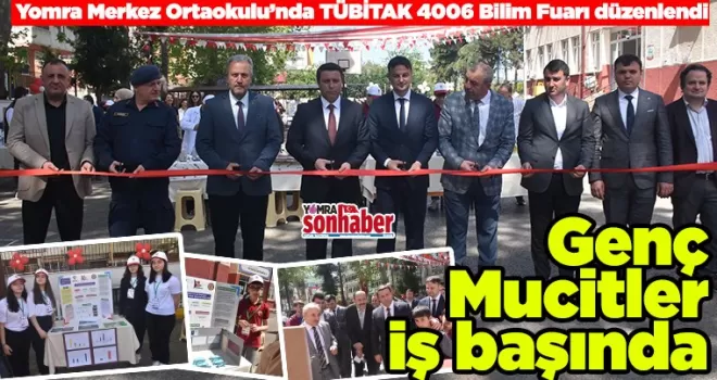 Genç Mucitler iş başında