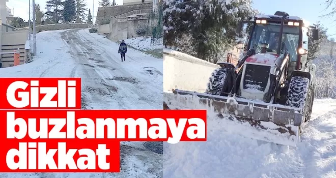 Gizli buzlanmaya dikkat!