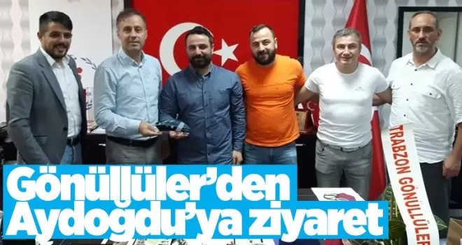 Gönüllüler'den Aydoğdu’ya ziyaret