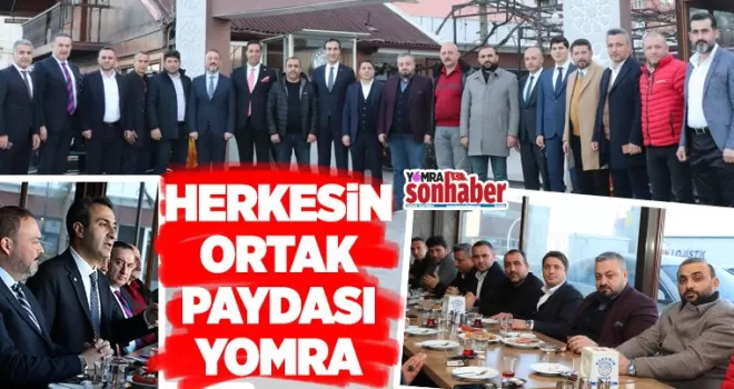Herkesin ortak paydası Yomra