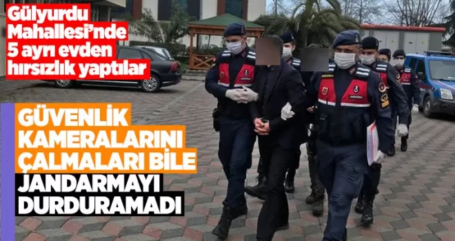 Hırsızlar güvenlik kamera sistemini bile çalmışlar!