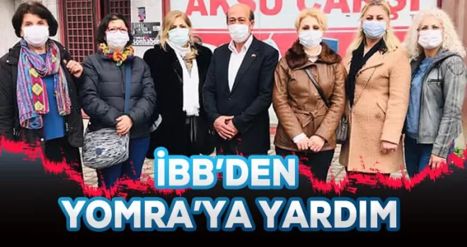 İBB’den Yomra’ya yardım