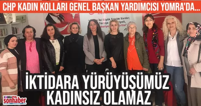İktidara yürüyüşümüz kadınsız olamaz