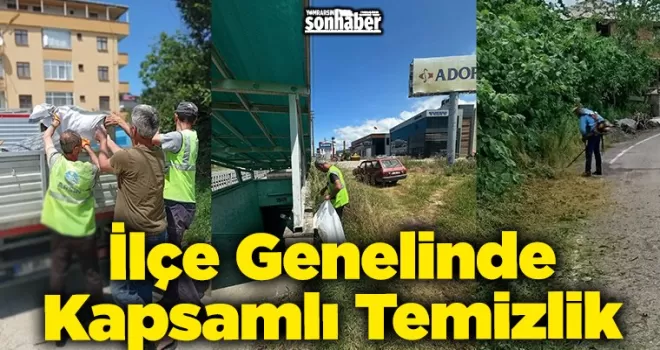 İlçe Genelinde Kapsamlı Temizlik