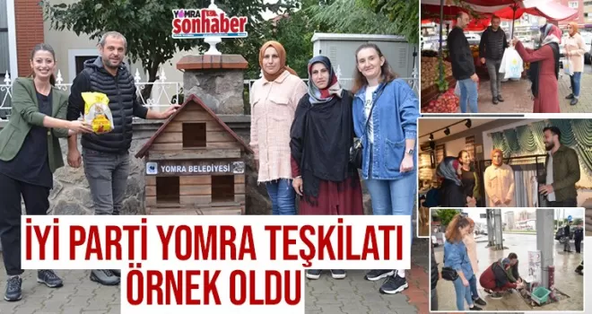 İYİ Parti Yomra teşkilatı örnek oldu