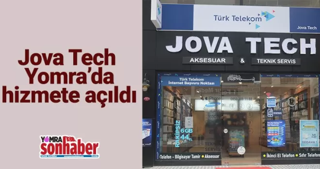Jova Tech Yomra’da hizmete açıldı