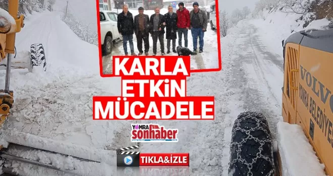 Karla etkin mücadele 